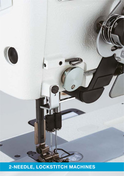 Juki 2-Needle, Lockstitch Machines