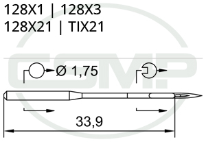 Category Image for 128x1 Groz Beckert Needles