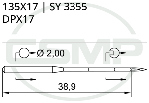 Category Image for 135x17 Groz Beckert Needles