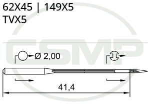Category Image for 149X5 Groz Beckert Needles