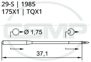 Category Image for 175x1 Groz Beckert Needles