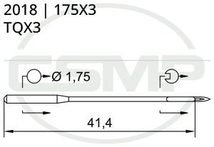 Category Image for 175x3 Groz Beckert Needles