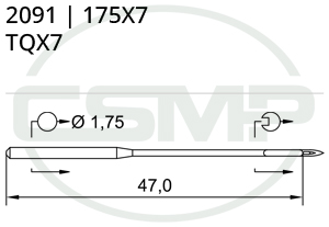 Category Image for 175x7 Groz Beckert Needles