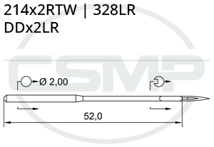 Category Image for 214x2RTW Groz Beckert Needles