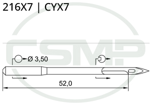 Category Image for 216X7 Groz Beckert Needles
