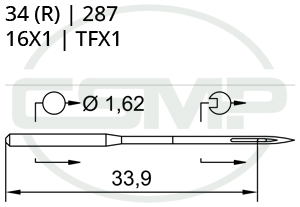 Category Image for 34 (R) Groz Beckert Needles
