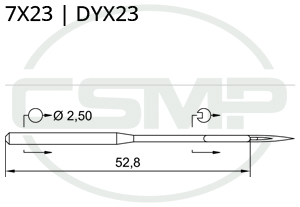 Category Image for 7x23 Groz Beckert Needles