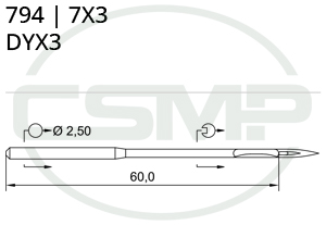 Category Image for 7x3 Groz Beckert Needles