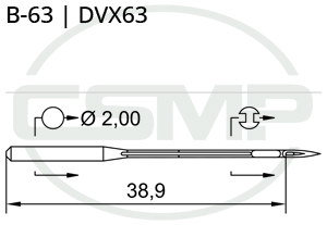 Category Image for B63 Groz Beckert Needles