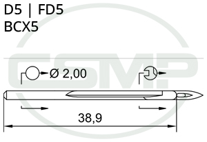 Category Image for D-5 Groz Beckert Needles