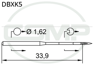 Category Image for DBxK5 Groz Beckert Needles