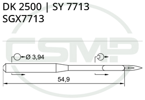 Category Image for DK2500 Groz Beckert Needles