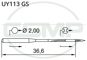 Category Image for UY113GS Groz Beckert Needles