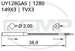 Category Image for UY128GAS Groz Beckert Needles