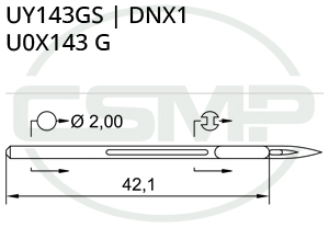 Category Image for UY143GS Groz Beckert Needles