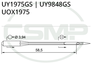 Category Image for UY9848GS Groz Beckert Needles