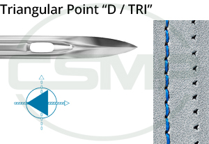 Category Image for Groz Beckert 134 D - Large Triangular Point Needles