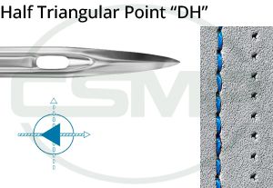 Category Image for Schmetz 134 DH - Half Triangular Point Needles