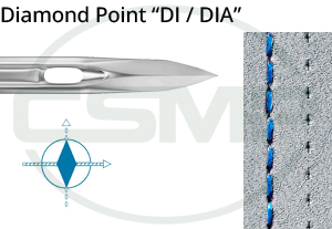 Category Image for Schmetz 134 DI - Diamond Point Needles