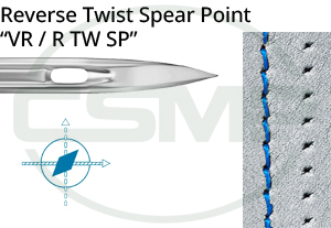 Category Image for Schmetz 134 VR - Reverse Twist Spear Point Needles