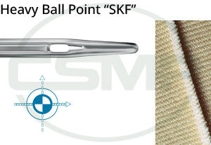Category Image for Schmetz B27 SKF - Heavy Ball Point Needles