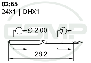 Category Image for 02:65 24x1 Schmetz Needles