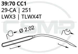 Category Image for 39:70CC1 251 Schmetz Needles