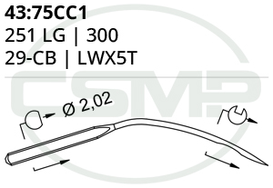 Category Image for 43:75 251 LG Schmetz Needles