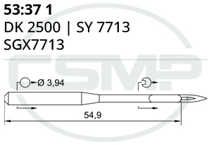 Category Image for 52:37 1 SY7713 Schmetz Needles