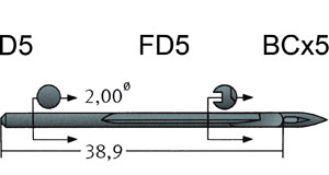 D-5 Groz Beckert Needles