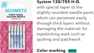 Category Image for Schmetz Quilting Needles