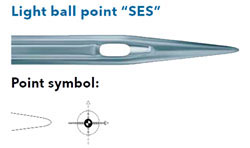 Schmetz 134SES SERV7 Ball Point