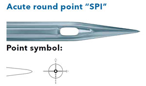 Schmetz 175x1SPI Sharp Point