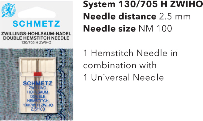 Category Image for Schmetz Double Hemstitch/Wing Needles
