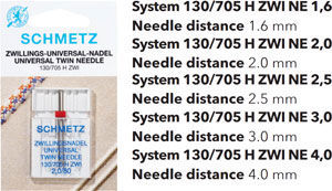 Category Image for Schmetz Twin Needles