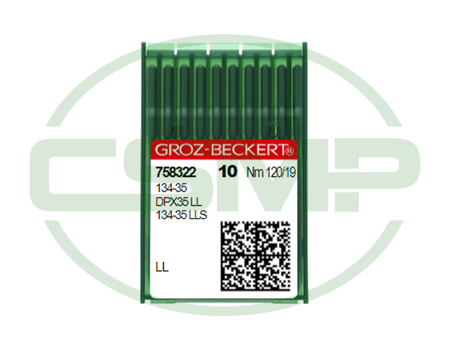 134-35LL SIZE 120 PACK OF 10 NEEDLES GROZ BECKERT