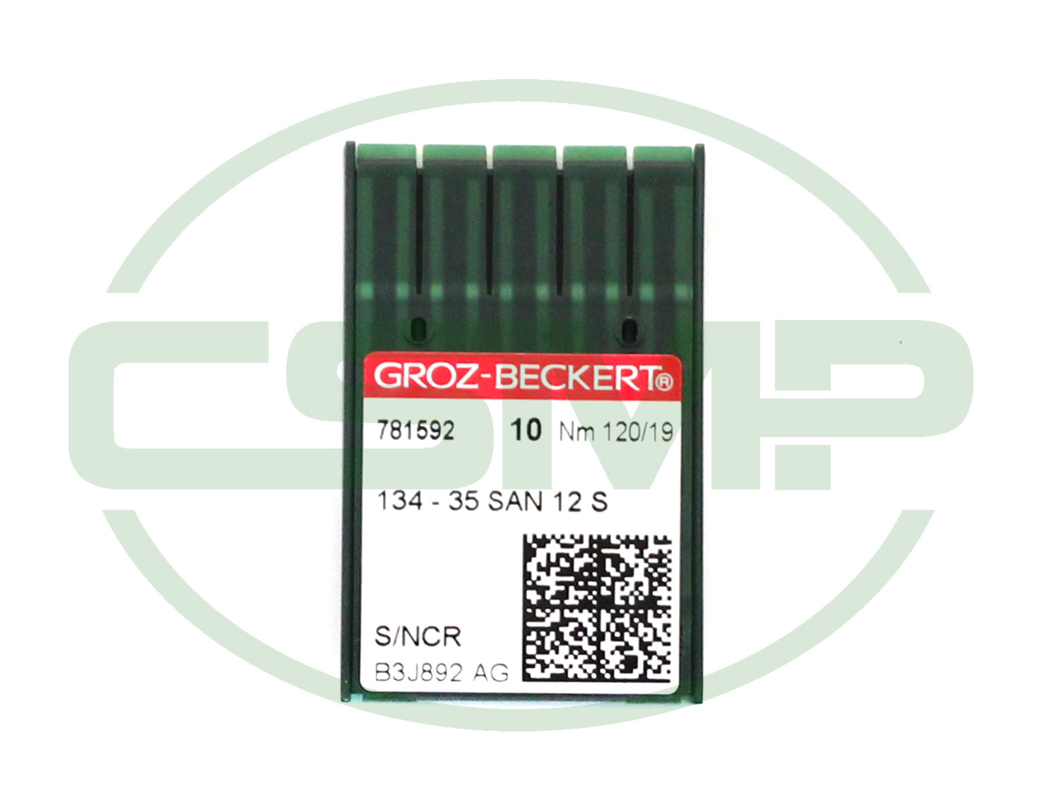 134-35 SAN12 S SIZE 120 GROZ BECKERT PACK OF 10 NEEDLES