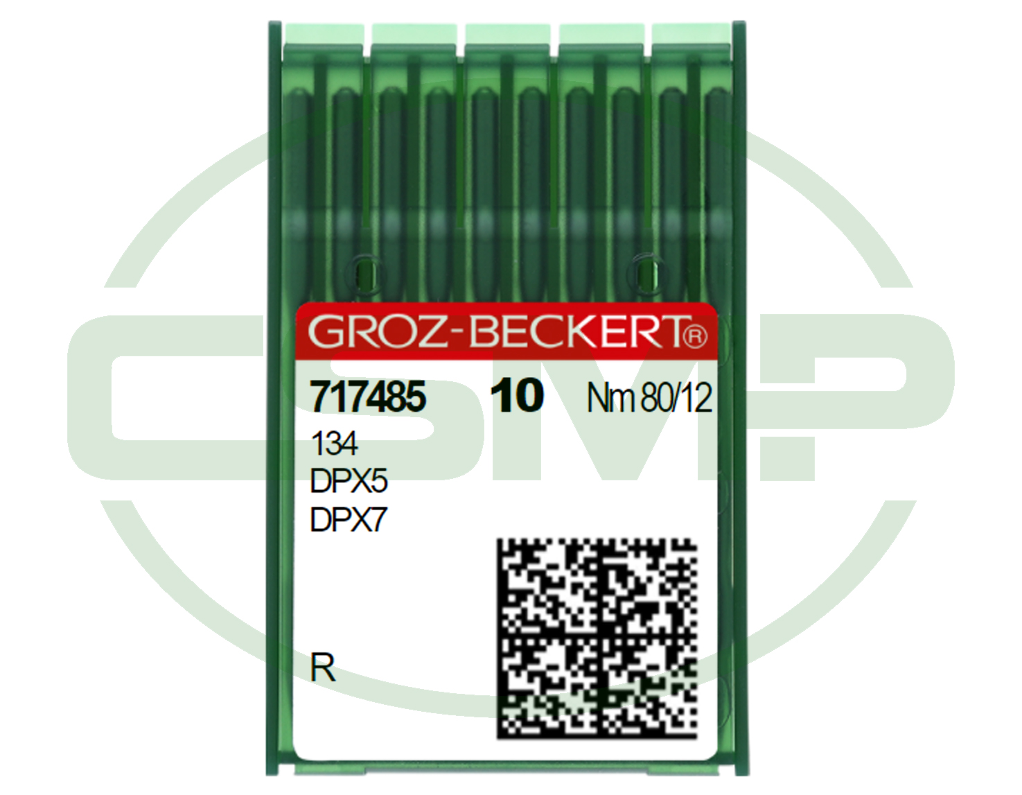 134R SIZE 80 PACK OF 10 NEEDLES GROZ BECKERT