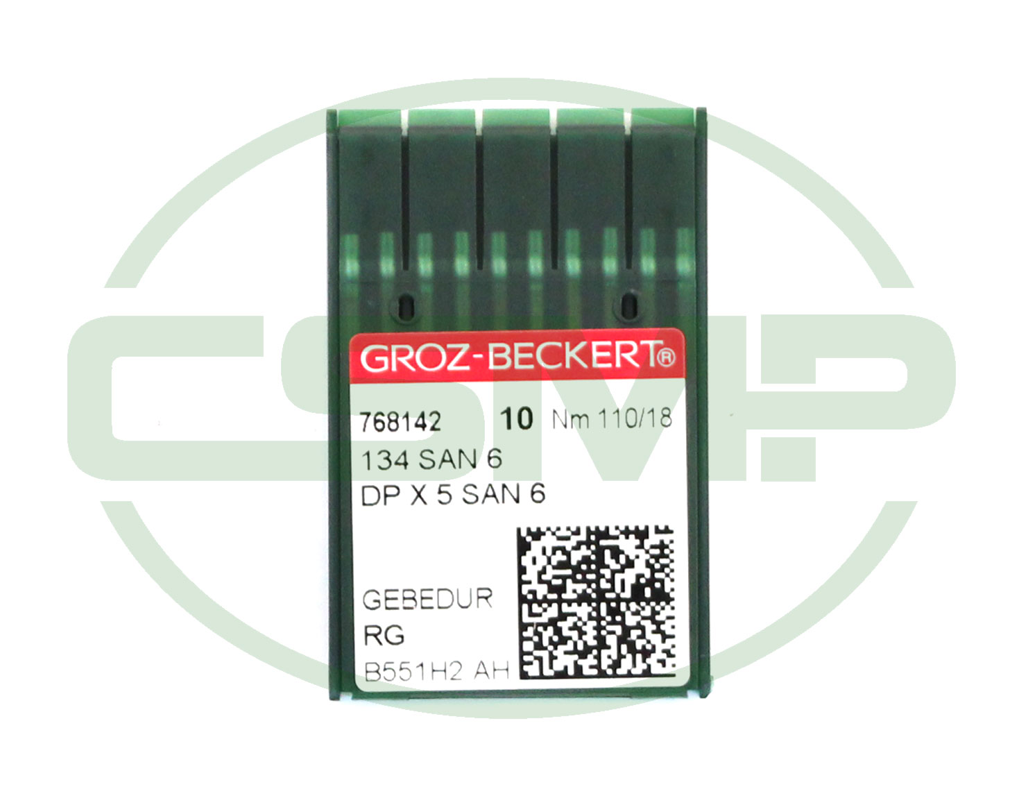 134 SAN6 GEBEDUR SIZE 110 GROZ BECKERT PACK OF 10 NEEDLES