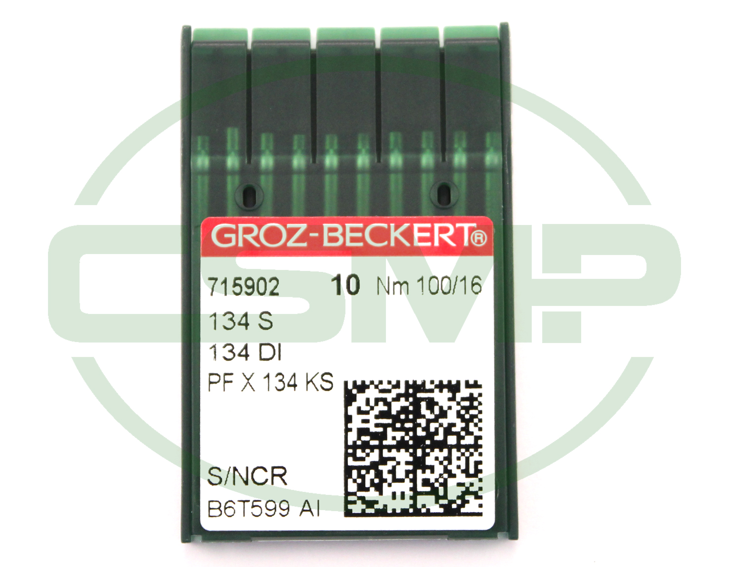 134S SIZE 100 PACK OF 10 NEEDLES GROZ BECKERT