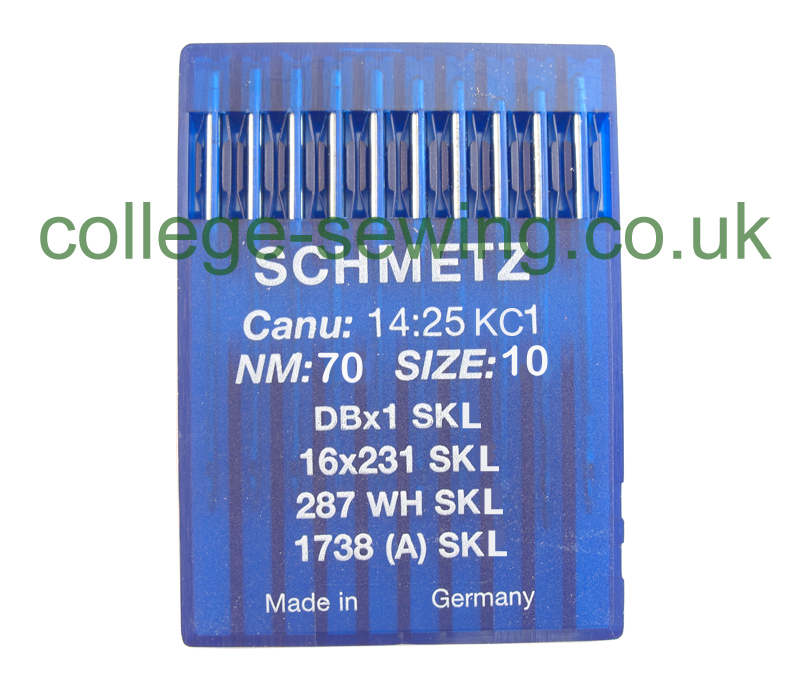 16X231SKL SIZE 70 PACK OF 10 NEEDLES SCHMETZ DISCONTINUED