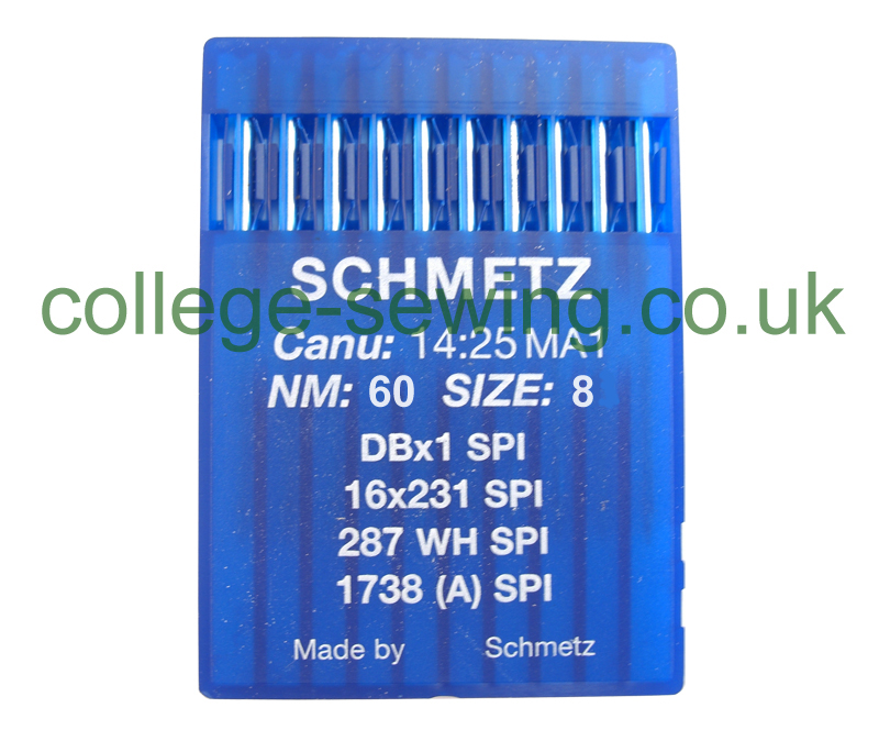 16X231 SPI SIZE 60 PACK OF 10 NEEDLES SCHMETZ