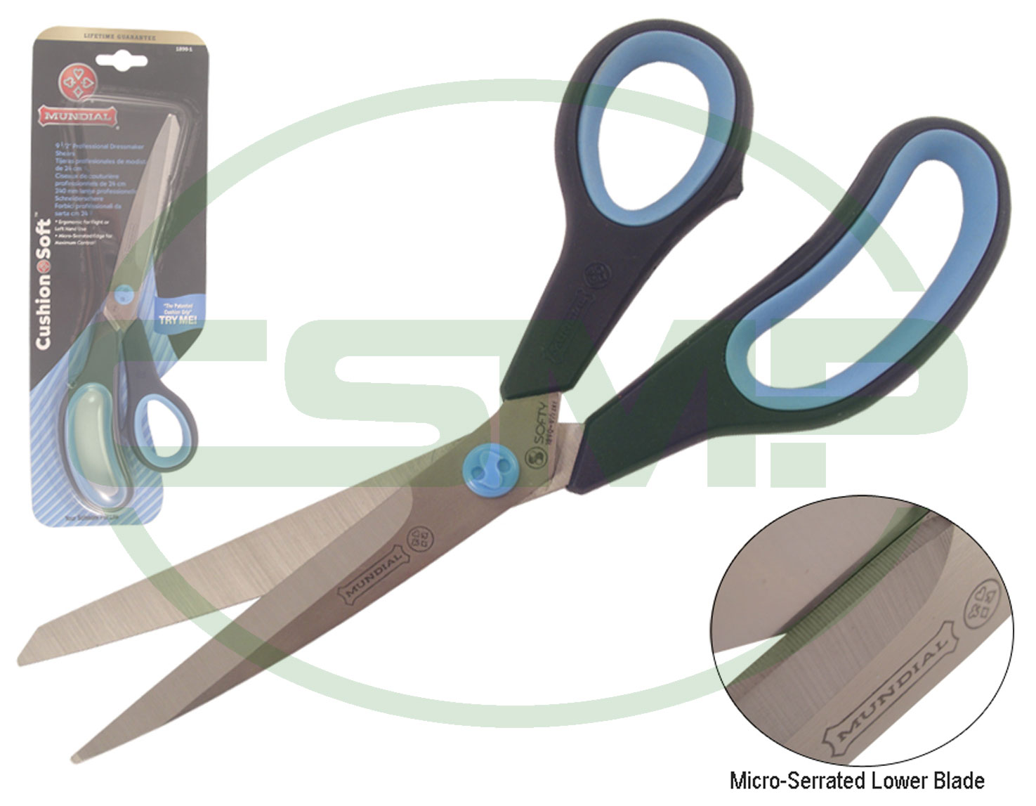 1890 9-1/2" SOFT GRIP SCISSOR - MIXED