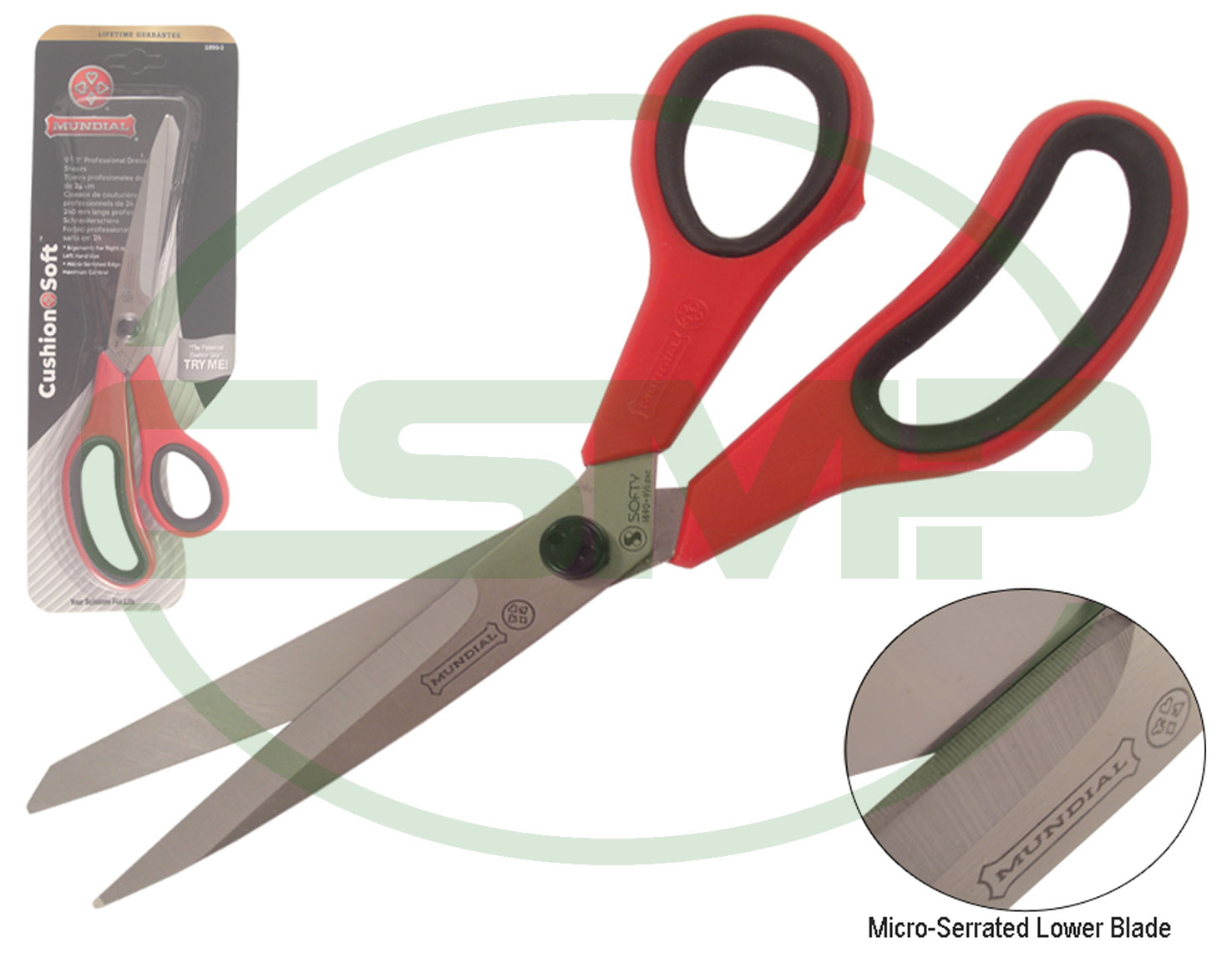 1890 9-1/2" SOFT GRIP SCISSOR - MIXED