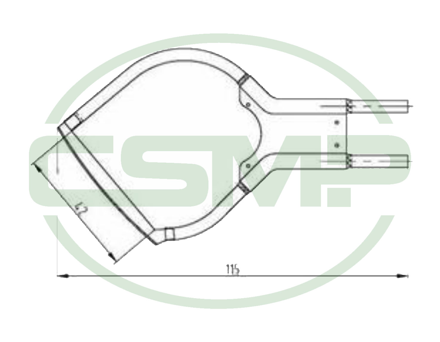2700700203 BLADE R-50 FOR HSGM MODEL HSG-0 HEATCUTTER
