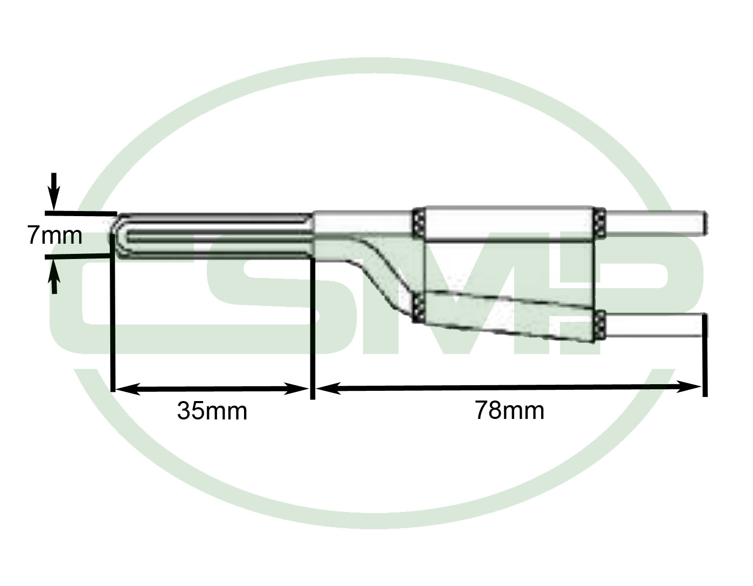 2700700500 BLADE C FOR HSGM MODEL HSG-0 HEATCUTTER