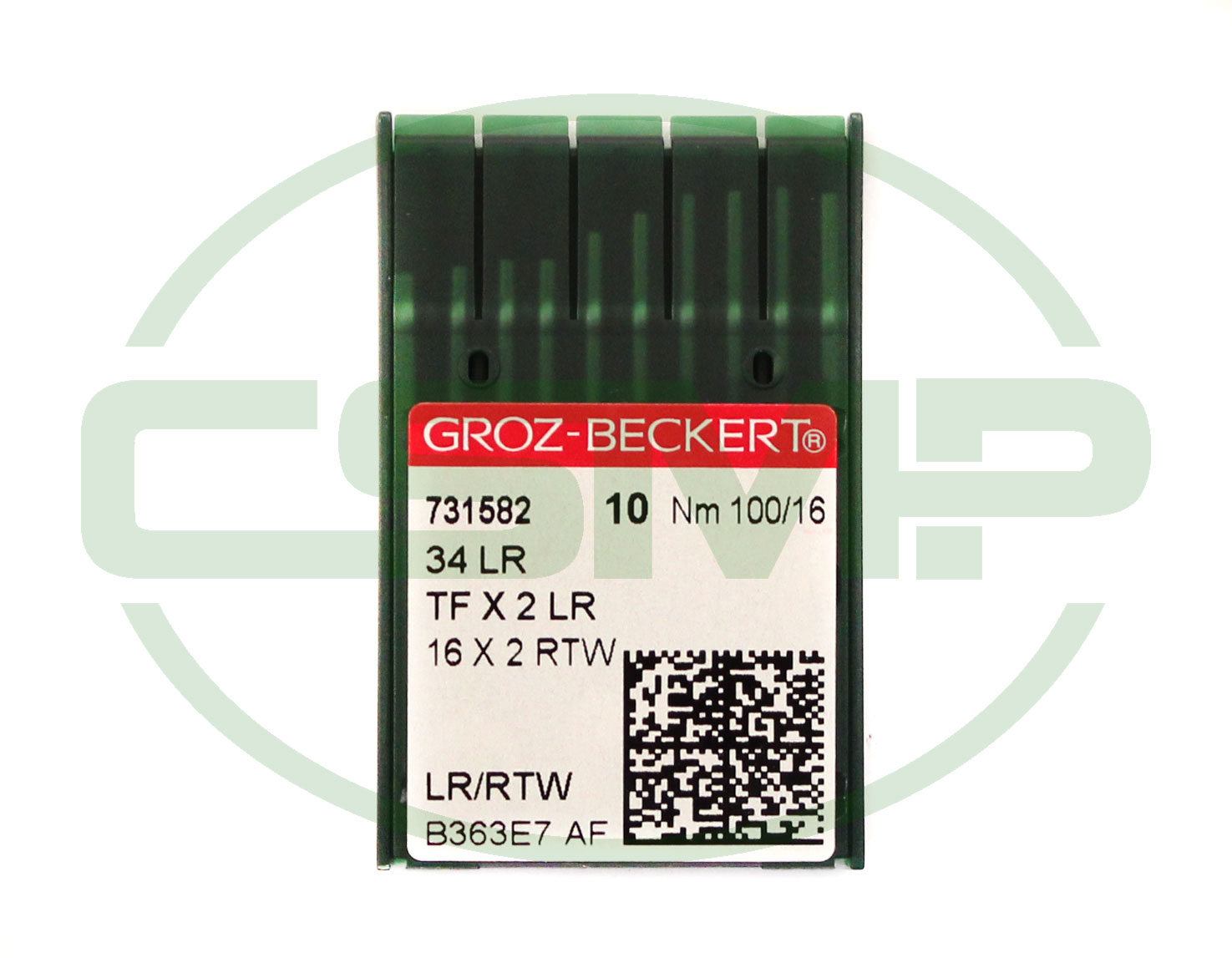 34LR SIZE 100 PACK OF 10 NEEDLES GROZ BECKERT