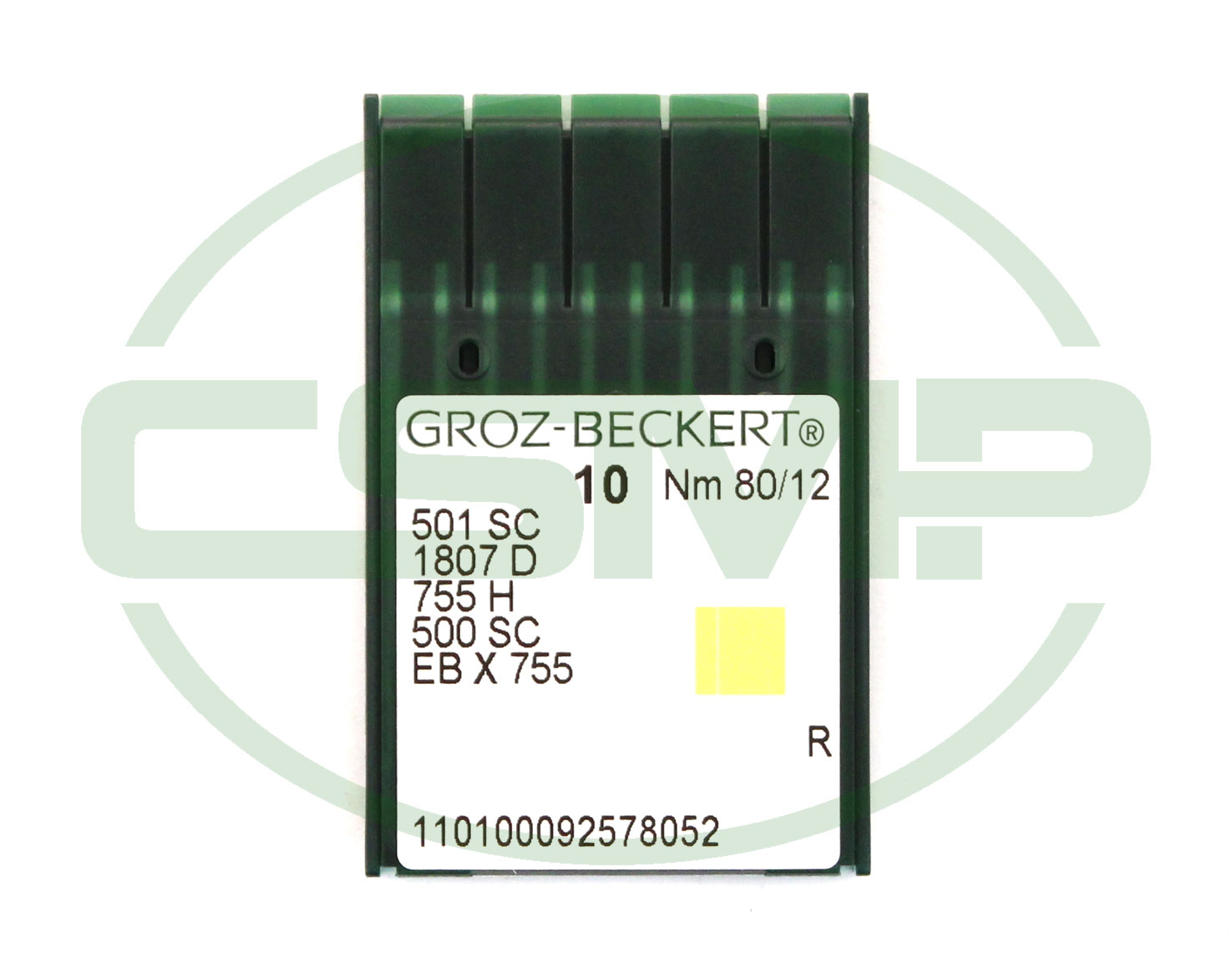 501SC SIZE 80 PACK OF 10 NEEDLES GROZ BECKERT