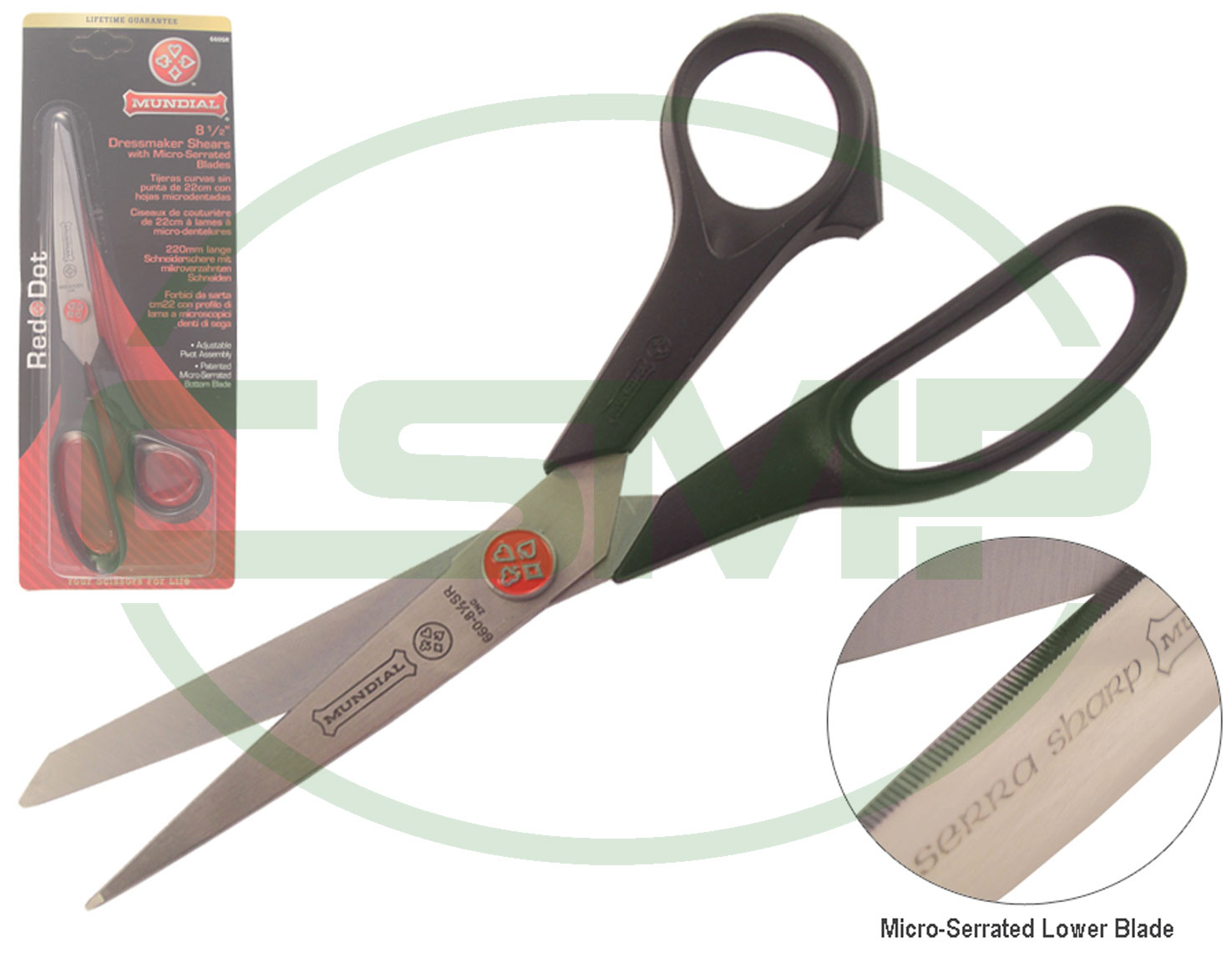 660 8-1/2" SERRATED SHARP MULTI-USE