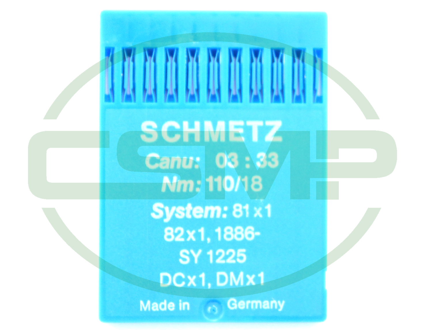 81X1 SIZE 110 PACK OF 10 NEEDLES SCHMETZ